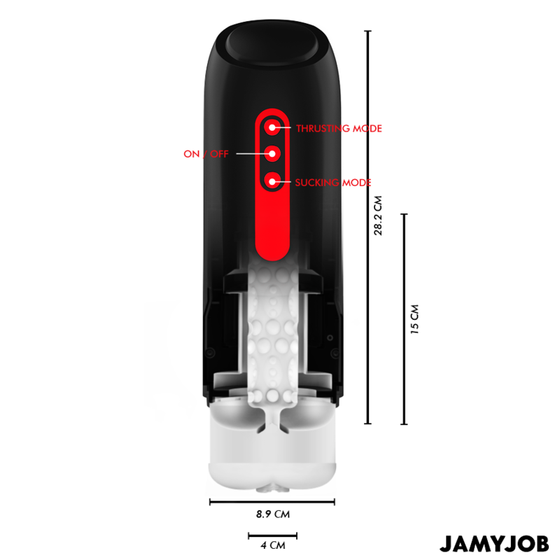 Jamyjob-Phantom Masturbator Automatische Vaginal 5 Modi von Absaugung · Sextoys (Bild 3)
