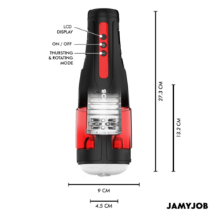 Jamyjob-Zyklon Masturbator Automatisch Typ Vagina, 10 Modi Drehung · Sextoys (Bild 3)