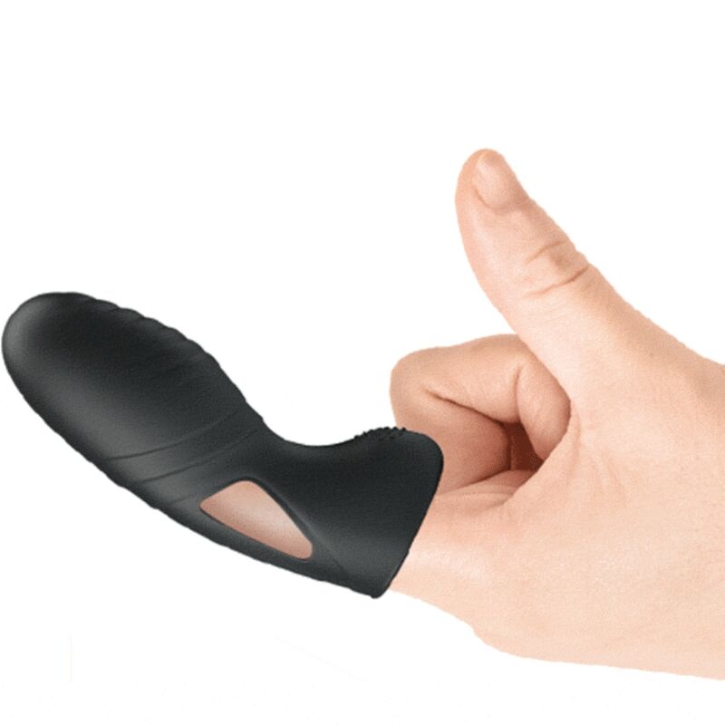 Fun Toys-Alan Vibrator Silikon Finger Schwarz · Vibratoren (Bild 5)