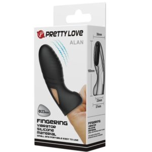 Fun Toys-Alan Vibrator Silikon Finger Schwarz · Vibratoren (Bild 9)