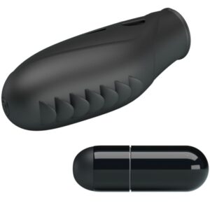 Fun Toys-Gilo Silikon Finger Vibrator, Schwarz · Vibratoren (Bild 7)