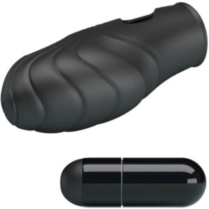 Fun Toys-Lich Vibrator für Finger in Silikon, Schwarz · Vibratoren (Bild 7)