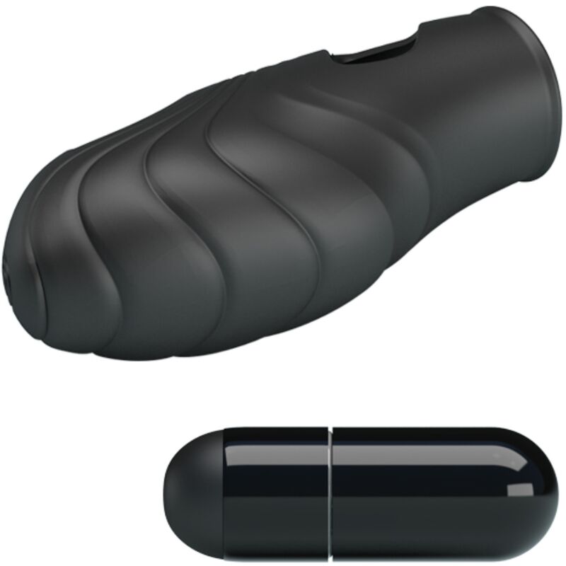 Fun Toys-Lich Vibrator für Finger in Silikon, Schwarz · Vibratoren (Bild 7)