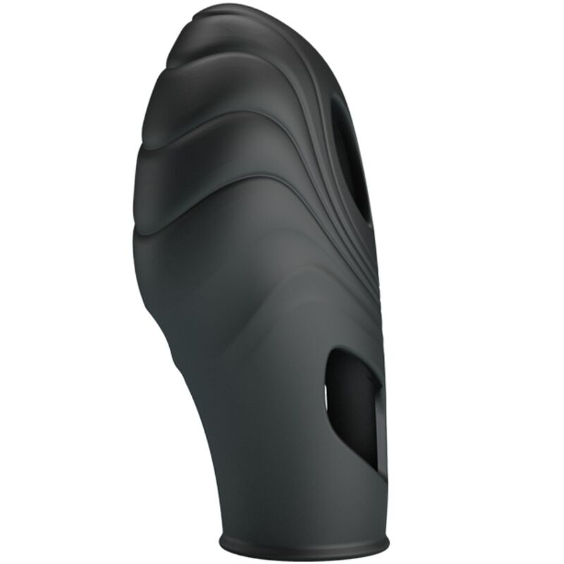 Fun Toys-Lich Vibrator für Finger in Silikon, Schwarz · Vibratoren (Bild 5)