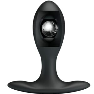 Anal Toys-Analplug Schwarz-Silikon, Wasserdicht · Sextoys (Bild 4)