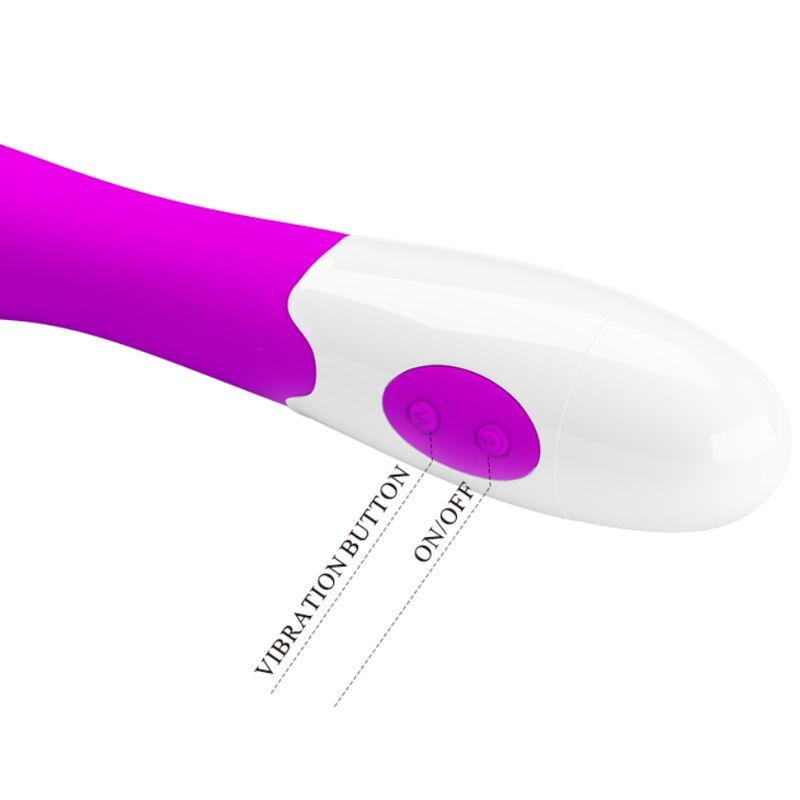 High Tech-Vibrator 30 Modi Elementar für Vibration, Lila-Silikon · Vibratoren (Bild 4)