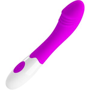 High Tech-Elemental Vibrator 30 Vibrationsmodi, Lila-Silikon