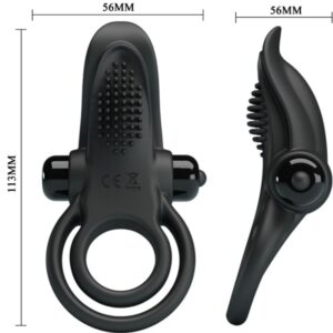 For Him-Vibrator Doppel + Stimulator Klitoris 10 Schwingungen · Sextoys (Bild 5)