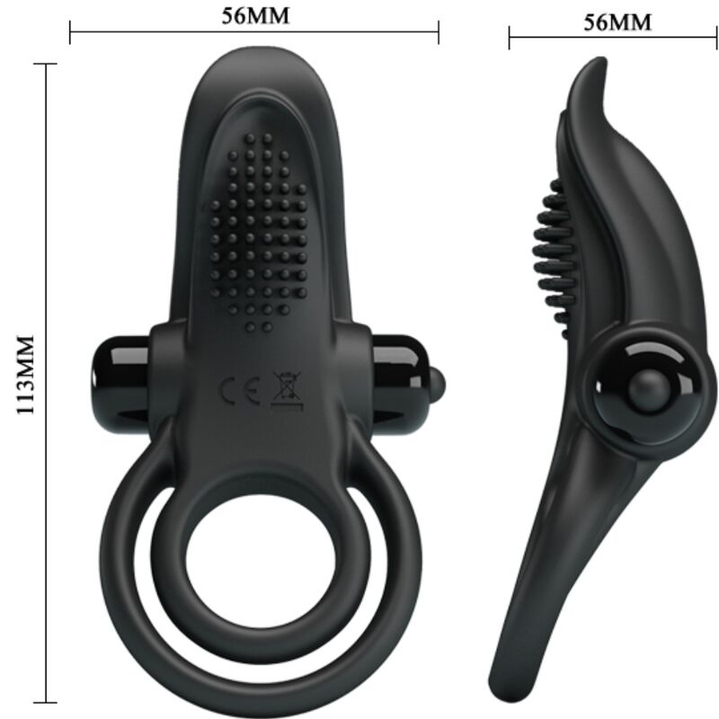 For Him-Vibrator Doppel + Stimulator Klitoris 10 Schwingungen · Sextoys (Bild 5)