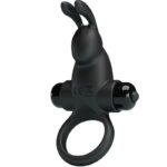 For Him-Ring Vibrator + Stimulator Kaninchen für Klitoris 10 · Sextoys