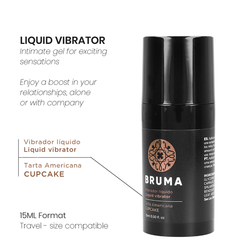Bruma-Liquid Vibrator Ultra Sliding Cupcake 15 ml · Kosmetika & Aphrodisiaka (Bild 3)