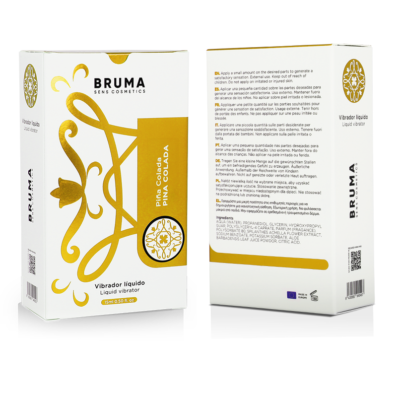 Bruma-Vibrator Flüssigkeit Ultra Sliding Pina Colada 15 ml · Kosmetika & Aphrodisiaka (Bild 7)