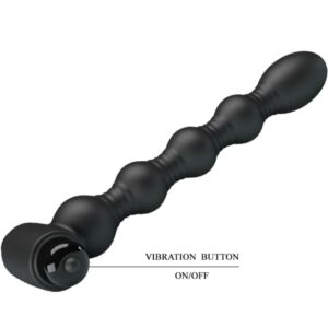 Anal Toys-Lynn Analplug Silikon, 10 Vibrationen, Schwarz-10 Geschwindigkeiten · Sextoys (Bild 5)