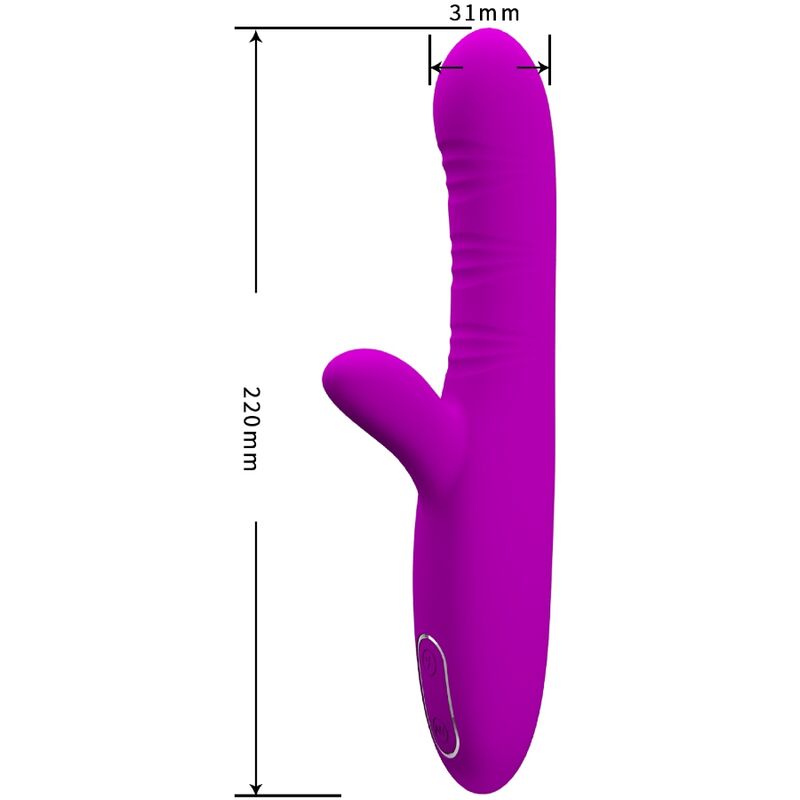 High Tech-Angelique Vibrator Multifunktional + Stimulator · Vibratoren (Bild 4)