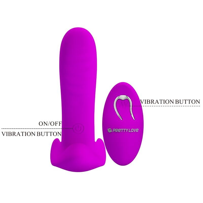 Remote Control-Masseur und Vibrator 12 Vibrationen Fernbedienung · Vibratoren (Bild 2)