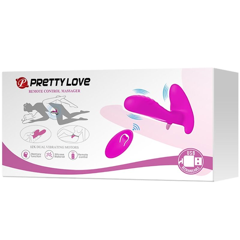 Remote Control-Masseur und Vibrator 12 Vibrationen Fernbedienung · Vibratoren (Bild 4)