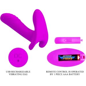 Remote Control-Masseur und Vibrator 12 Vibrationen Fernbedienung · Vibratoren (Bild 8)