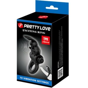 For Him-Ring Vibrator Kaninchen Exciting Ring 10 Schwingungen · Sextoys (Bild 6)