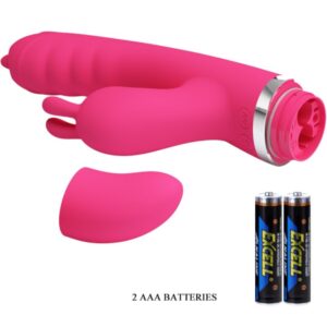 High Tech-Phoenix Rabbit Vibrator Multifunktion Rosa-Silikon, 7 · Vibratoren (Bild 5)
