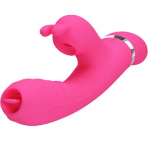 High Tech-Phoenix Rabbit Vibrator Multifunktion Rosa-Silikon, 7 · Vibratoren (Bild 6)