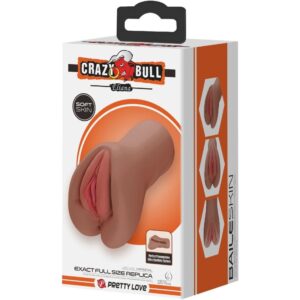 Crazy Bull-Eliana Vagina und Anus Mulatto-TPR, Wasserdicht · Sextoys (Bild 3)