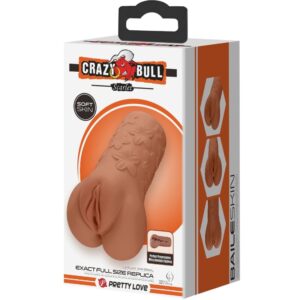 Crazy Bull-Vagina und scharlachroter Anus mit Blumendesign, Farbe · Sextoys (Bild 3)