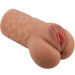 Crazy Bull-Vagina und scharlachroter Anus mit Blumendesign, Farbe · Sextoys