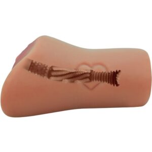 Crazy Bull-Scarlet Vagina und Ano Design mit Herz, Flesh-TPR · Sextoys (Bild 3)