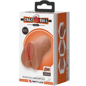 Crazy Bull-Scarlet Vagina und Ano Design mit Herz, Flesh-TPR · Sextoys (Bild 4)