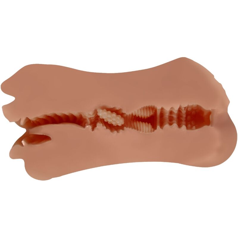Crazy Bull-Zoey Masturbator Doppel Mund & Vagina Flesh-TPR · Sextoys (Bild 5)
