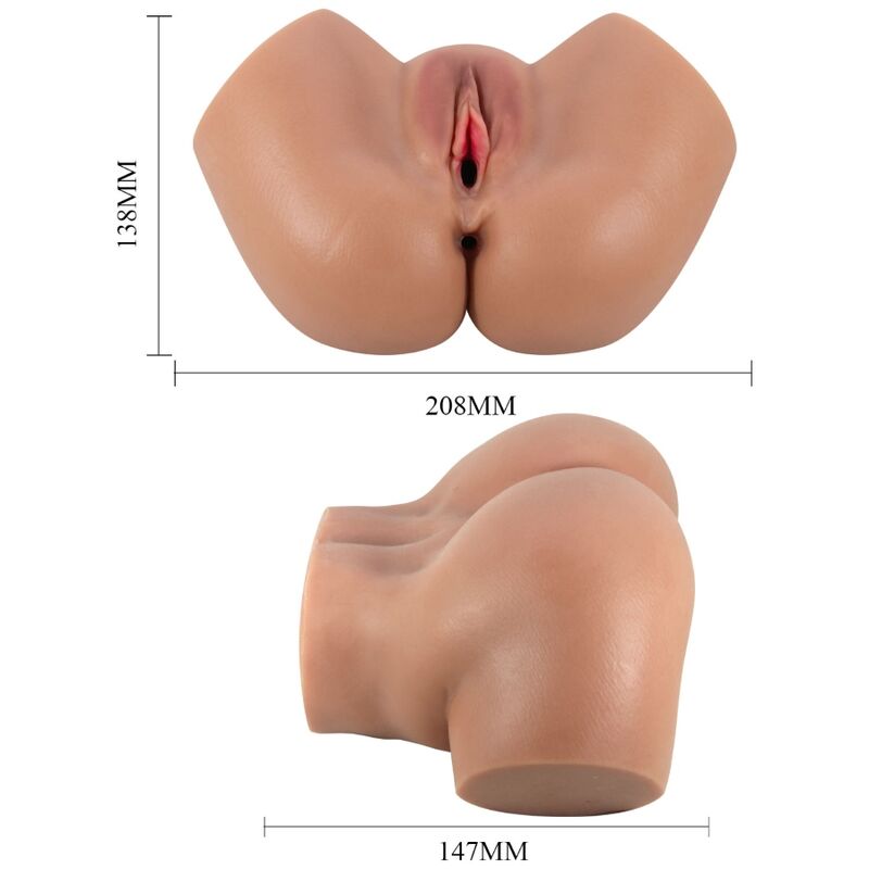 Crazy Bull-Hailey Vibrator Butt mit realistischer Vagina und Anus · Sextoys (Bild 4)