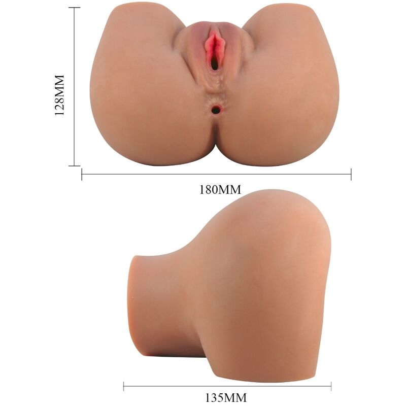Crazy Bull-Mila Vibrator Masturbator mit Vagina und Ano Realistisch · Sextoys (Bild 3)