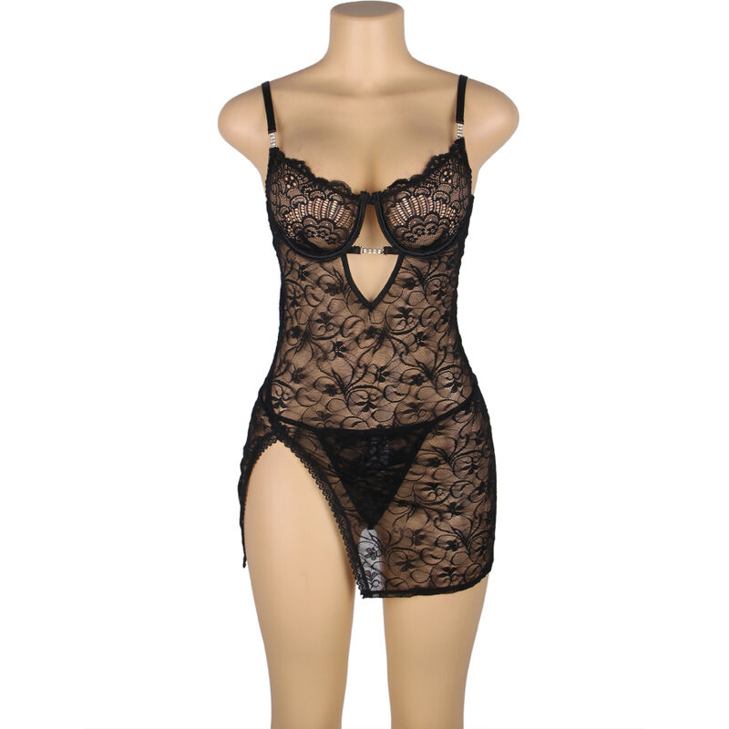 Subblime Babydolls-954185 Babydoll in Spitze mit Hosenträgern · Sexy Damen-Dessous (Bild 3)