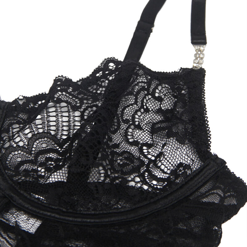 Subblime Babydolls-954185 Babydoll in Spitze mit Hosenträgern · Sexy Damen-Dessous (Bild 5)