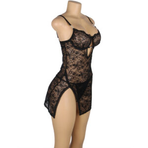 Subblime Babydolls-954185 Babydoll in Spitze mit Hosenträgern · Sexy Damen-Dessous (Bild 8)