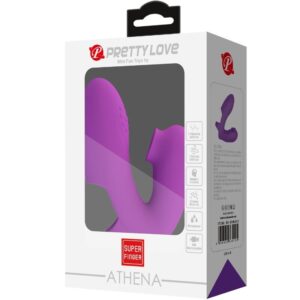 Fun Toys-Athena Vibrator für Finger mit Stimulator Klitoris · Vibratoren (Bild 7)
