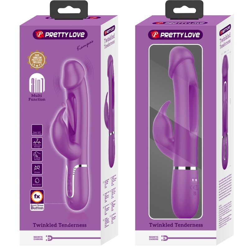 High Tech-Kampas 3 in 1 Vibrator Kaninchen Multifunktion · Vibratoren (Bild 6)