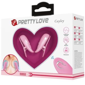 Fun Toys-Cailey Brustwarzen mit 10 Schwingungen Fernbedienung · BDSM-Zubehör (Bild 8)
