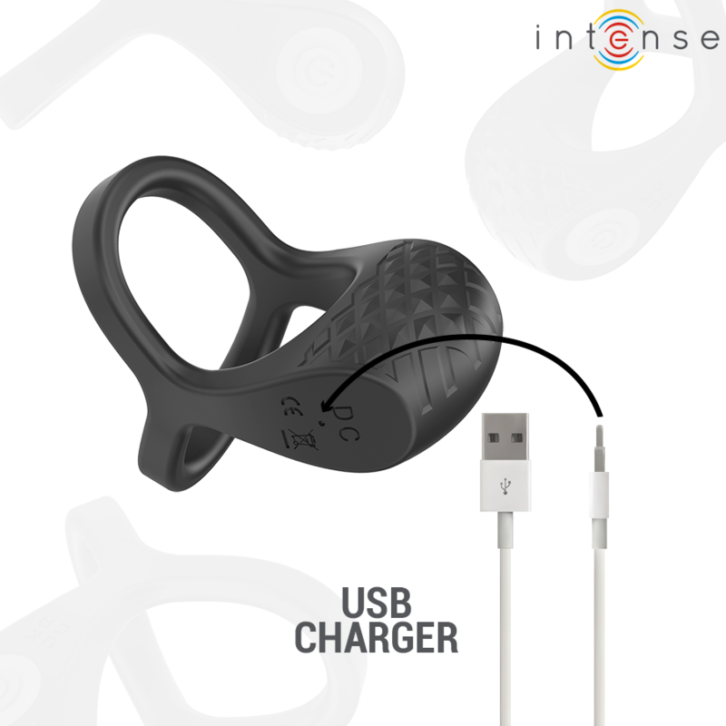 Intense For Him-Alex Doppelring Vibrator für Penis 10 · Sextoys (Bild 4)