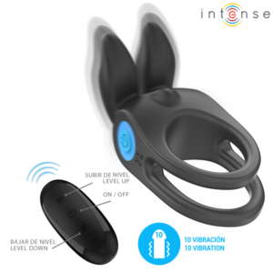 Intense For Him-Sam Doppelring Vibrator für Penis, 10 Modi · Sextoys (Bild 3)