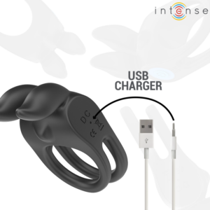 Intense For Him-Sam Doppelring Vibrator für Penis, 10 Modi · Sextoys (Bild 6)
