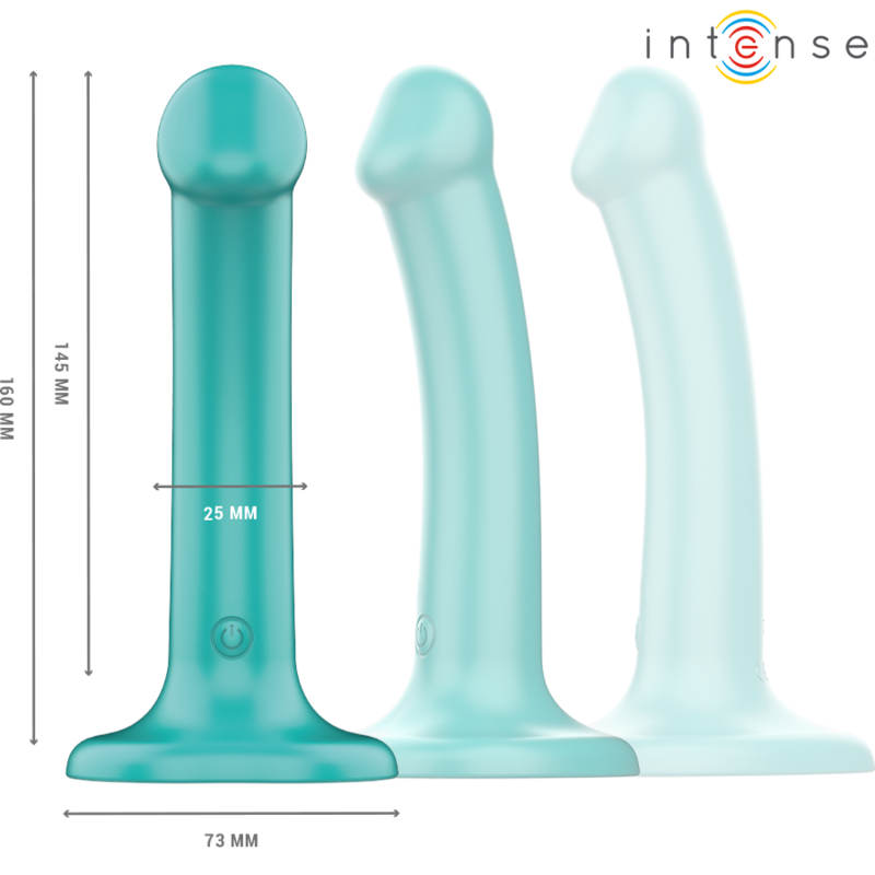 Intense Remote Control-Katie Vibrator mit Saugnapf, 10 Schwingungen · Vibratoren (Bild 3)