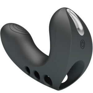 Fun Toys-Camelia Vibrator für Finger 7 Schwarz-Silikon-Schwingungen · Vibratoren (Bild 4)