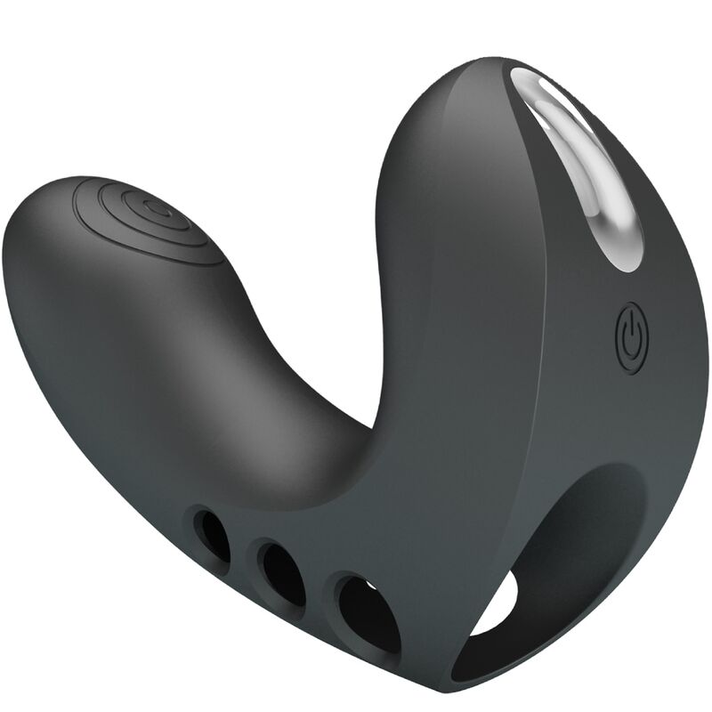 Fun Toys-Camelia Vibrator für Finger 7 Schwarz-Silikon-Schwingungen · Vibratoren (Bild 4)
