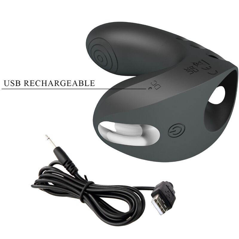 Fun Toys-Camelia Vibrator für Finger 7 Schwarz-Silikon-Schwingungen · Vibratoren (Bild 6)