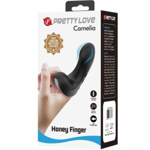 Fun Toys-Camelia Vibrator für Finger 7 Schwarz-Silikon-Schwingungen · Vibratoren (Bild 7)