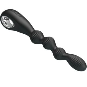 Anal Toys-Federer Vibrator Anal 12 Schwarz-Silikon-Vibrationen, 12 · Vibratoren (Bild 3)