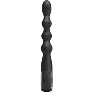 Anal Toys-Federer Vibrator Anal 12 Schwarz-Silikon-Vibrationen, 12 · Vibratoren (Bild 2)