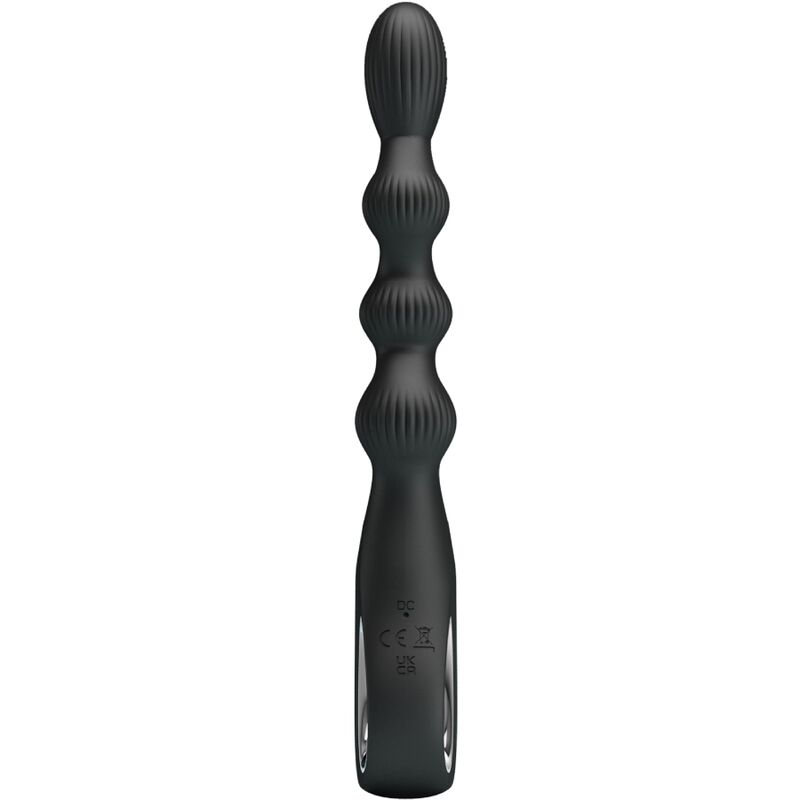 Anal Toys-Federer Vibrator Anal 12 Schwarz-Silikon-Vibrationen, 12 · Vibratoren (Bild 2)