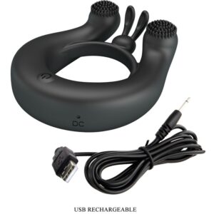 For Him-Dahlia Ring Vibrator + Stimulator der Klitoris 12 · Sextoys (Bild 8)